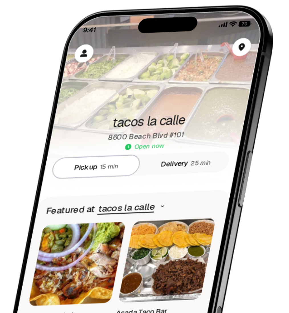 tacos la calle app preview