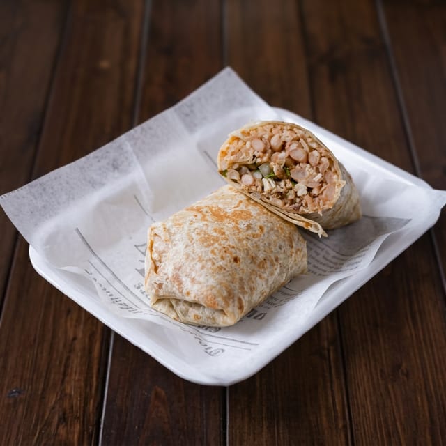 Pollo Asado Burrito.