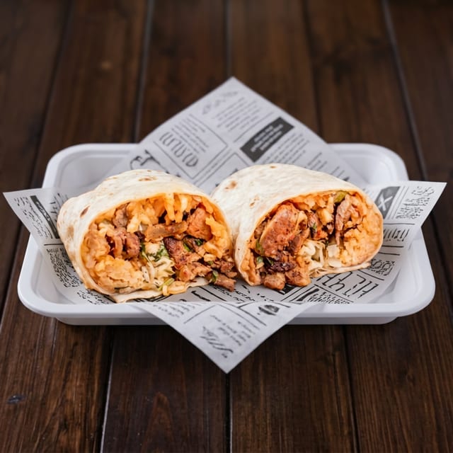 Al Pastor Burrito.